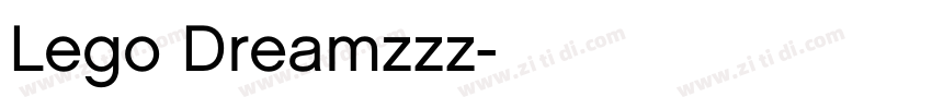 Lego Dreamzzz字体转换